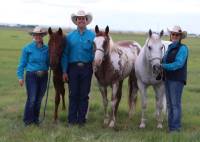 Top 20, 14 Class, Calgary Stampede 2018.
Kim and Red Hot N Ritzy, a.k.a. Chili, Tyler and Twist O Panache, a.k.a. Pascal, and Cathy and Mighty Blue N True a.k.a George
